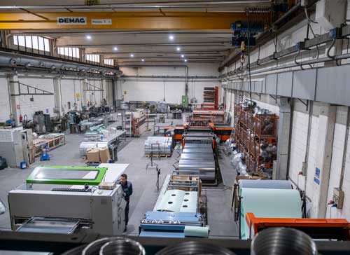 laboratorio impianto-aria-condizionata-canalizzata GBM